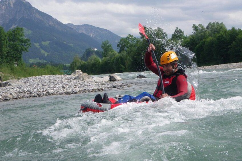 Tubing Tubetracking in the Allgäu 5