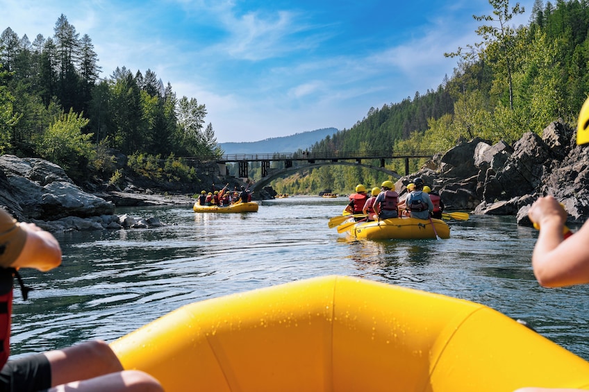 Glacier National Park: Half Day Whitewater Rafting trip with Dinner 1