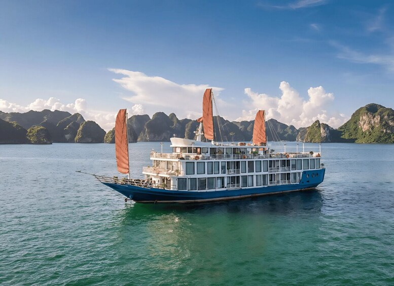 Picture 2 for Activity Hanoi: Ha Long Bay & Lan Ha Bay Luxury Cruise 2 Days 1 night 2