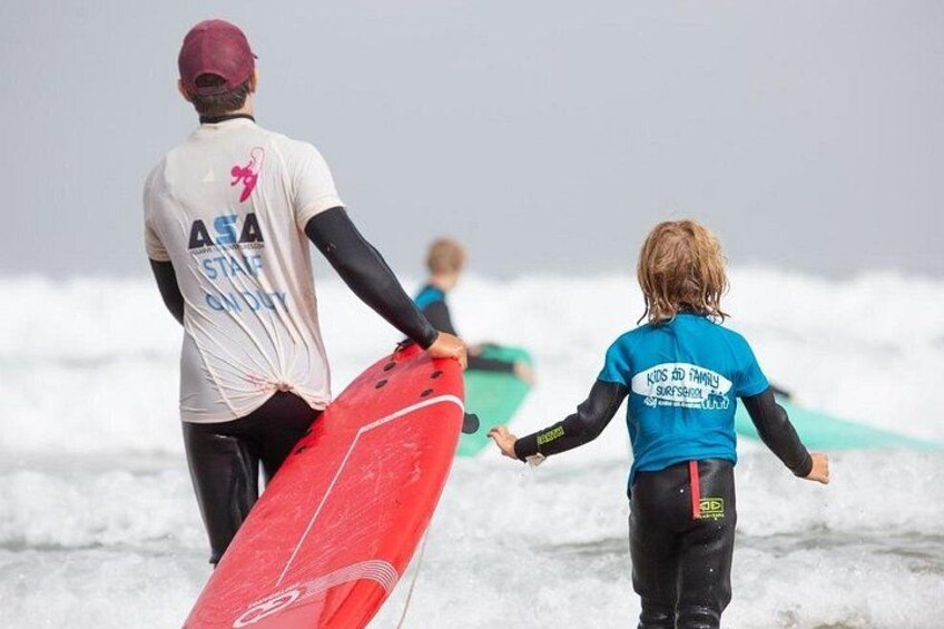 We provide Surf Lesson for Kid's 6-12 years and families 1