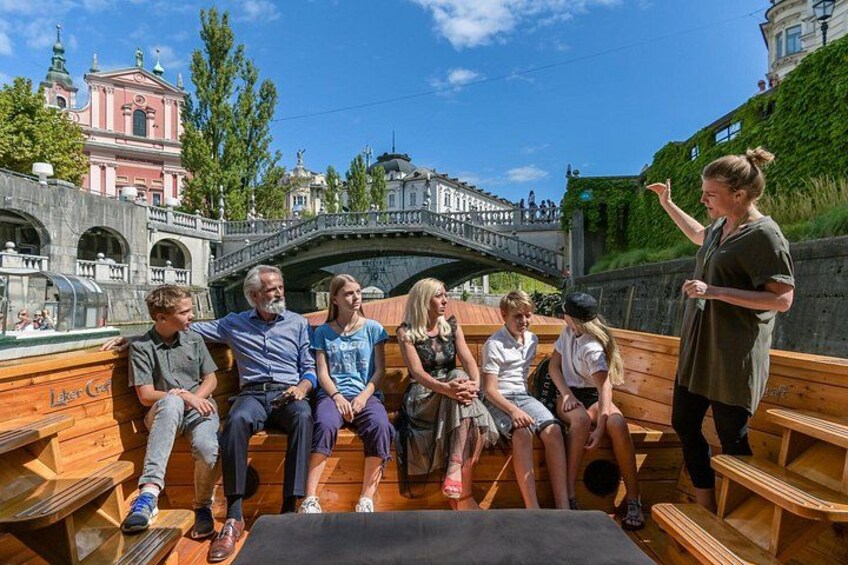 Boat Tour on Ljubljanica River 2