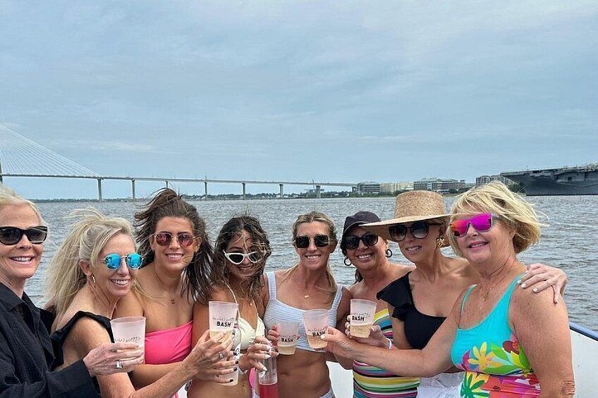 Semi Private Party Boat Cruise Shem Creek to Charleston Harbor 4