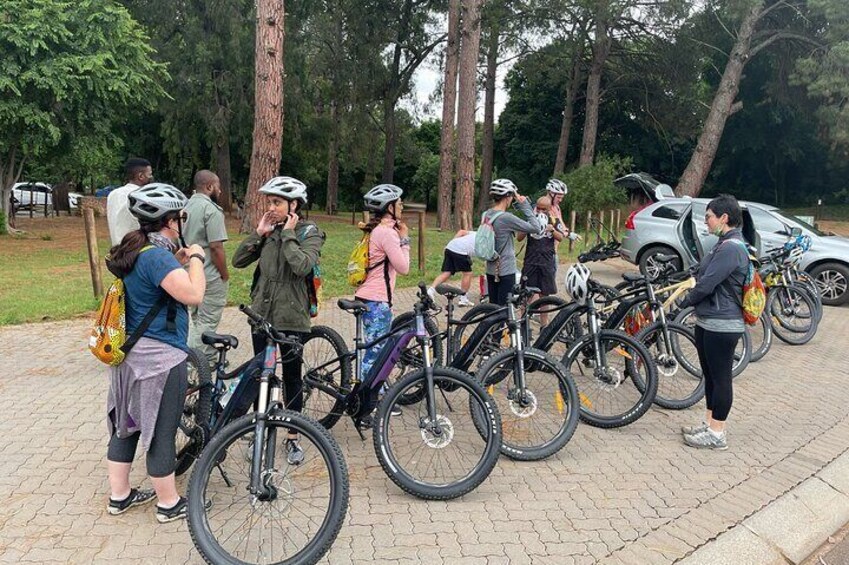 Half Day E-Biking with Wildlife Watching in Pretoria