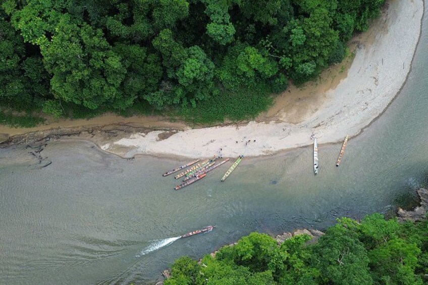 Private tour to Embera Village and waterfall in Chagres Park 2