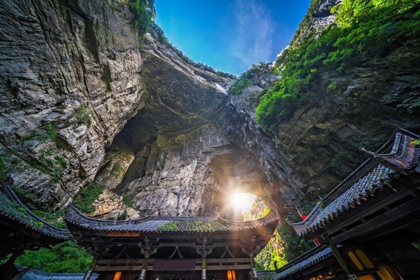 1 Day Private tour to Chongqing Wulong National Geology Park 2