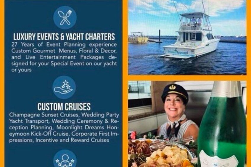 Types of Charters we do 4