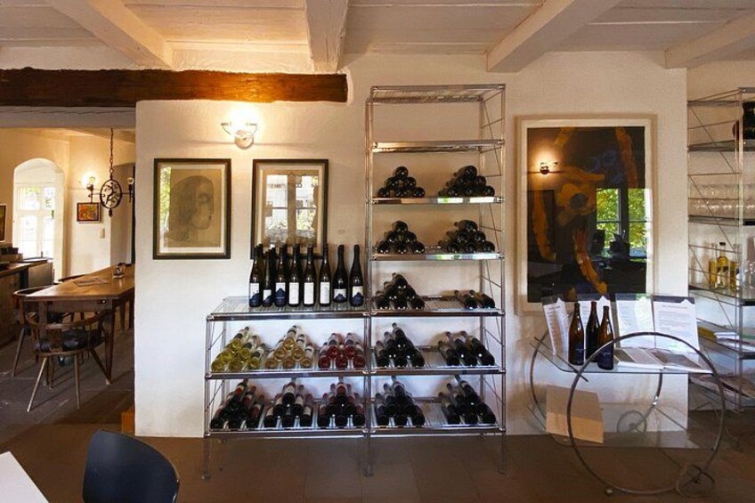 Wine tasting at the winery 3 wines 100% enjoyment 5