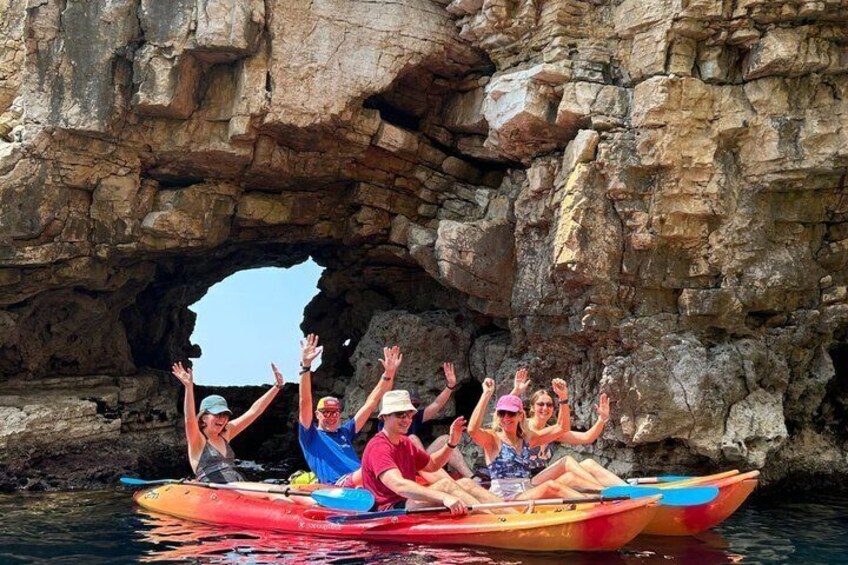 Pula: Kayak & Hiking Adventure to a Coastal Fort 3