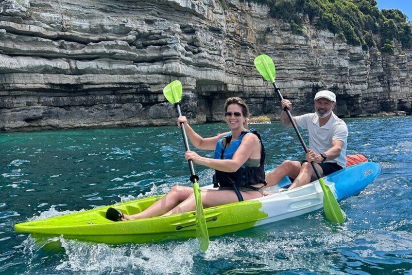 Pula: Kayak & Hiking Adventure to a Coastal Fort 2