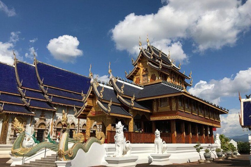 @Wat Bann Den (Blue temple, Chiang Mai) 2