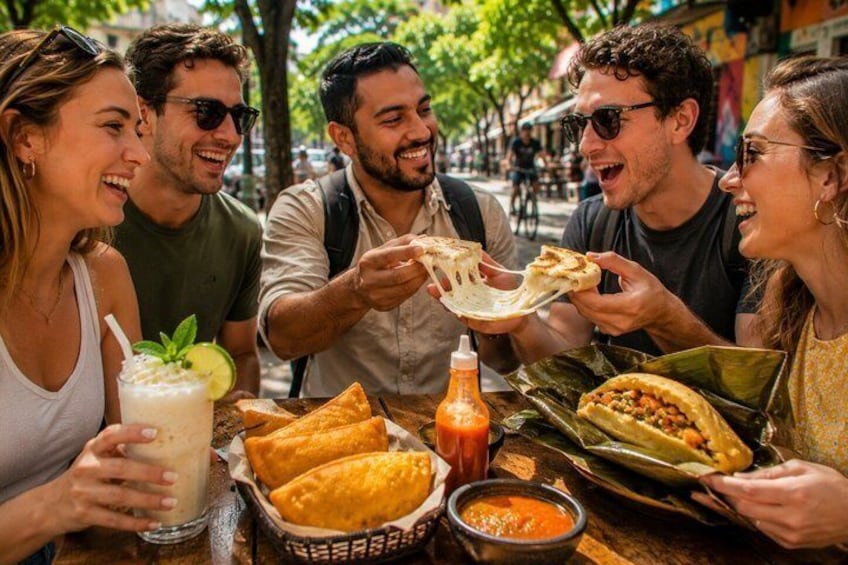Vegetarian Street Food & Culture Tour in Laureles 1