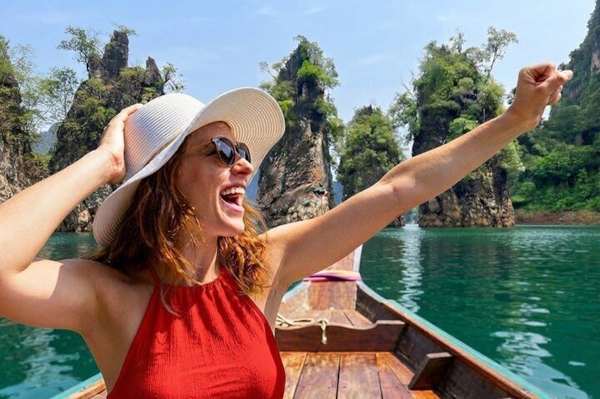 Khao Lak: All-Inclusive Cheow Lan Lake, Diamond Cave, Hike, Kayak 1