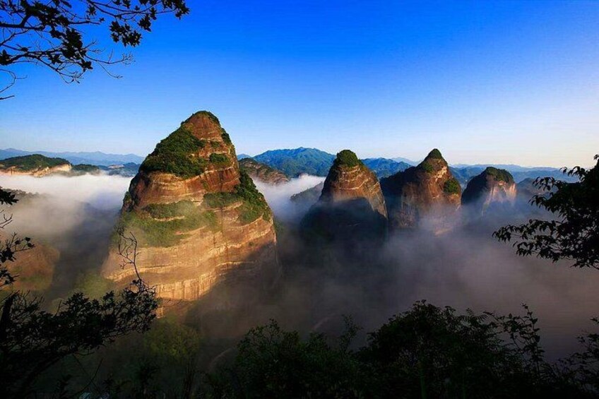 1-Day Guilin Danxia Landscape Tour Bajiaozhai Geopark 3
