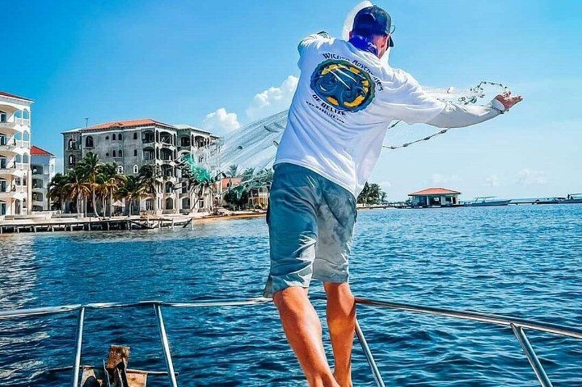 Private San Pedro Fishing Excursion Barrier Reef Offshore Options 5