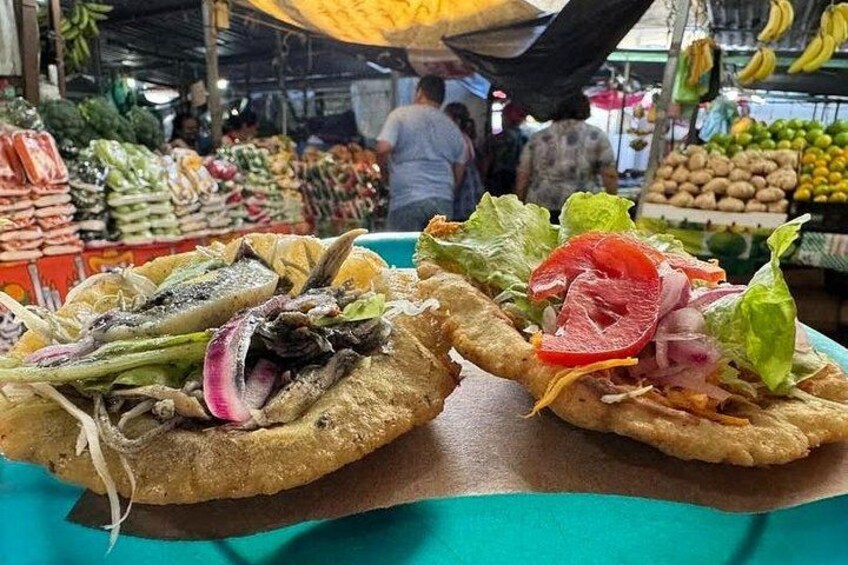 Campeche local food: downtown and market tour 1