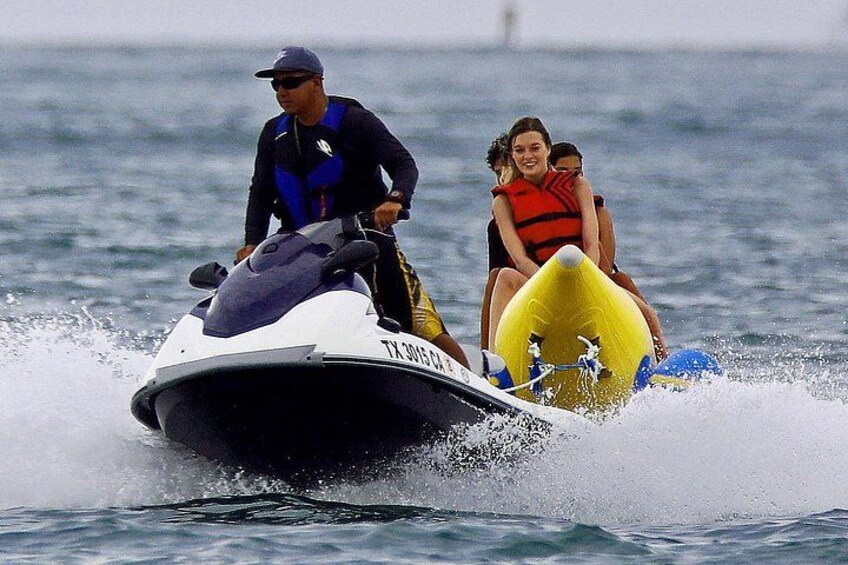 Exciting Banana Boat Rides with Sonny’s Beach Service, South Padre Island (Ocean & Bay Banana Boat Rides) 1