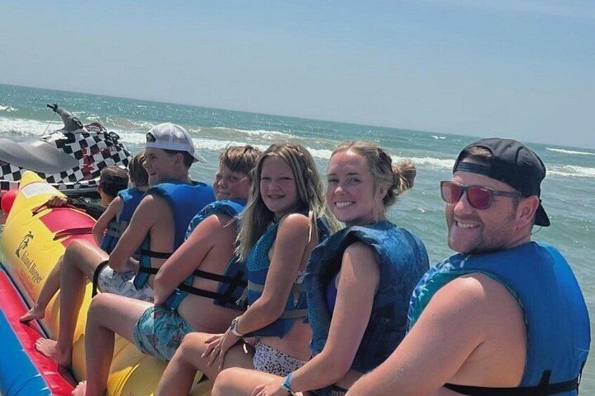 Ocean Banana Boat Rides with Sonny’s Beach Service, South Padre Island, Texas 4