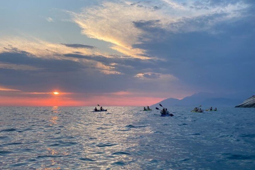Himarë Sunset Kayak and SUP Tour to Filikuri Beach 4