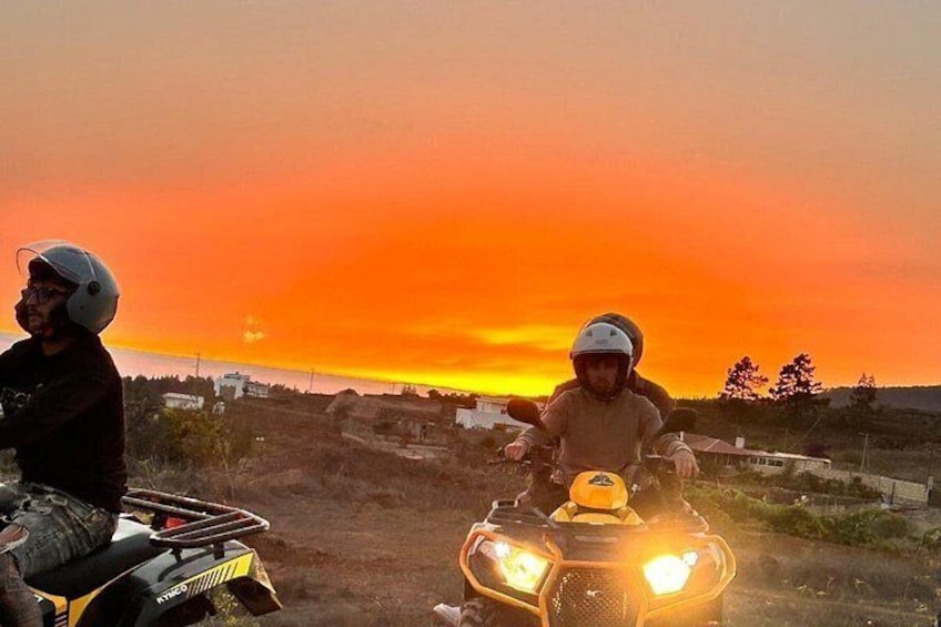 sunset quad bike tour at Tenerife volcano or day trip 3