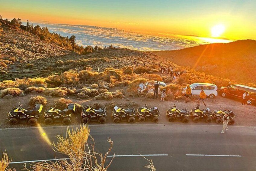 sunset quad bike tour at Tenerife volcano or day trip 2