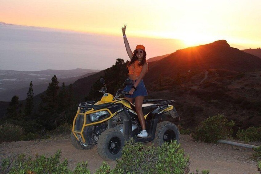 sunset quad bike tour at Tenerife volcano or day trip 5