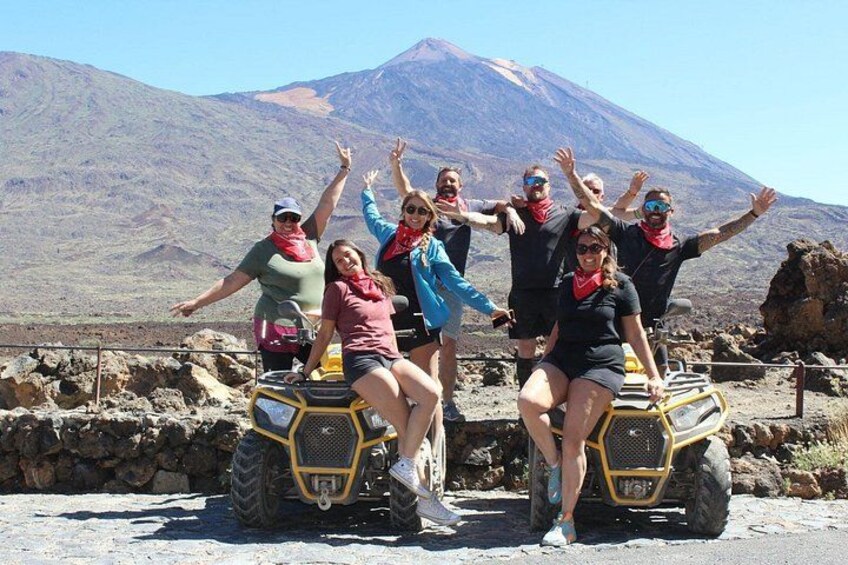 sunset quad bike tour at Tenerife volcano or day trip 3
