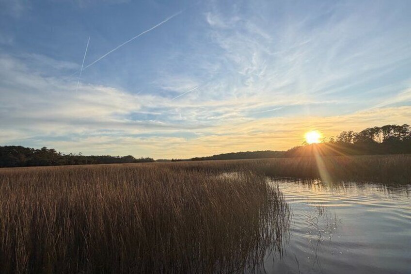 Private Sunset Cruise in Savannah's Low Country 3