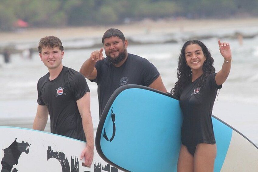 Private Surf Lesson in Tamarindo 2