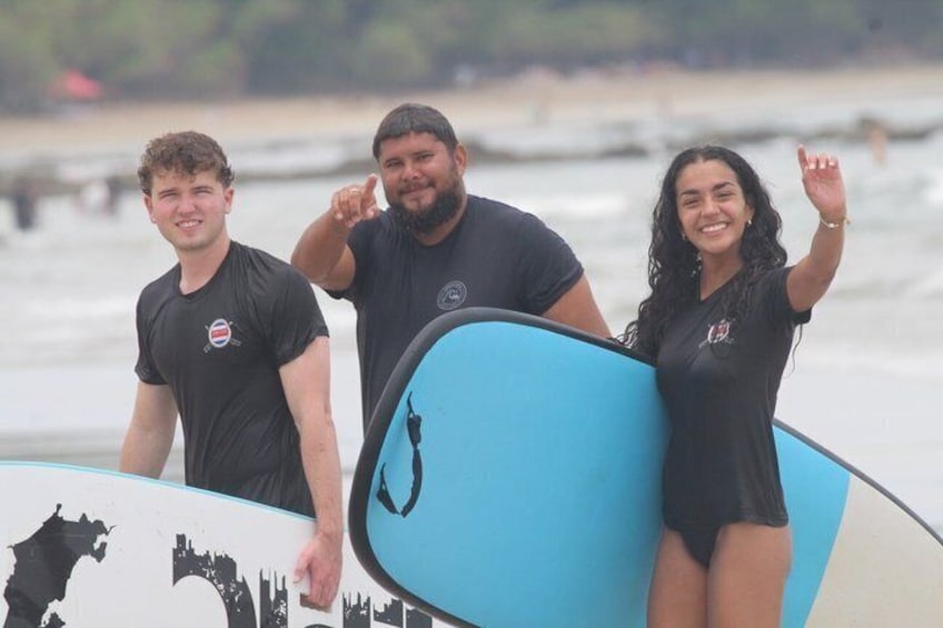 Private Surf Lesson in Tamarindo 2