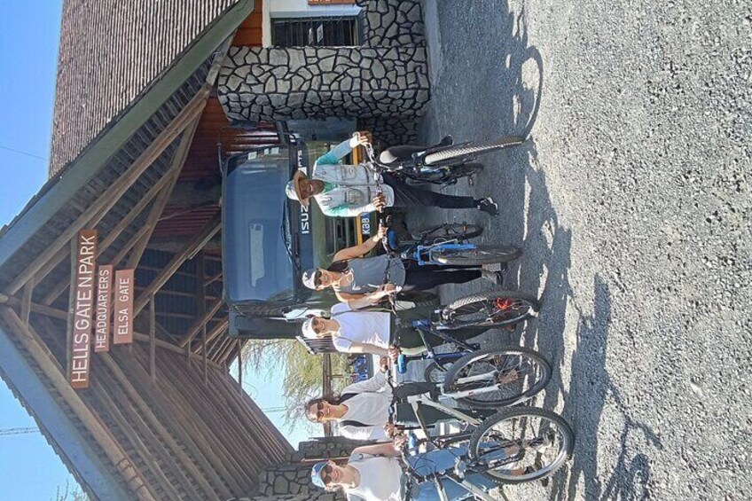 Bike hire and cycling through hell's gate national park 4