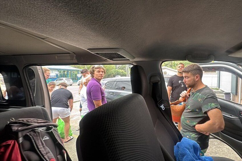 Making a quick stop at Anse Royale to get some refreshments 4