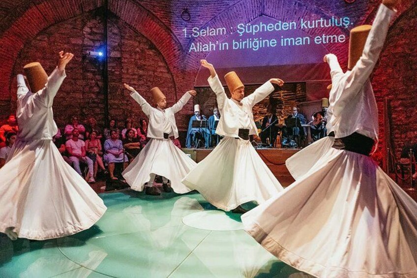 Whirling Dervishes Show at Hodjapasha Cultural Center in Istanbul 3