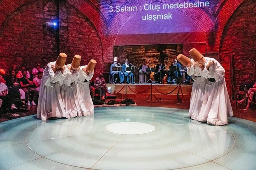 Whirling Dervishes Show at Hodjapasha Cultural Center in Istanbul 2
