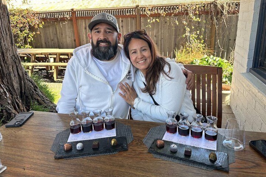 Chocolate pairing with wine at Walt Wines 3