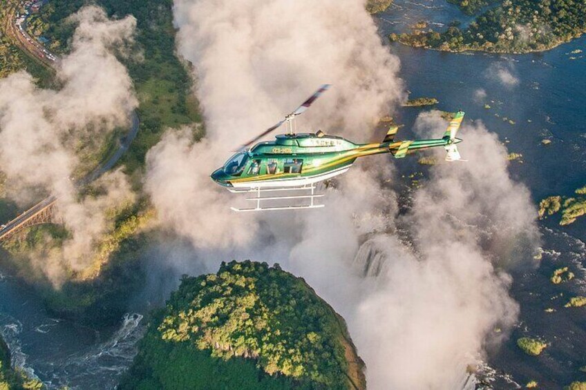 Helicopter Tour over Vic Falls 3