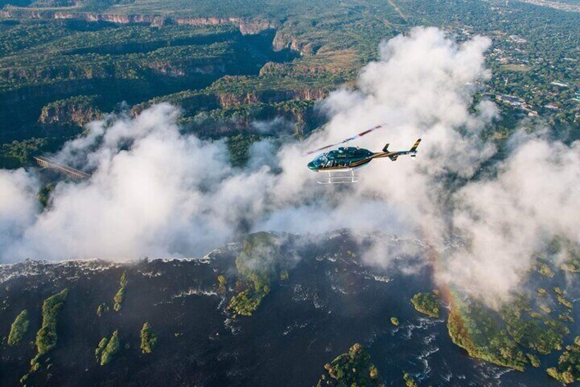 Helicopter Tour over Vic Falls 5