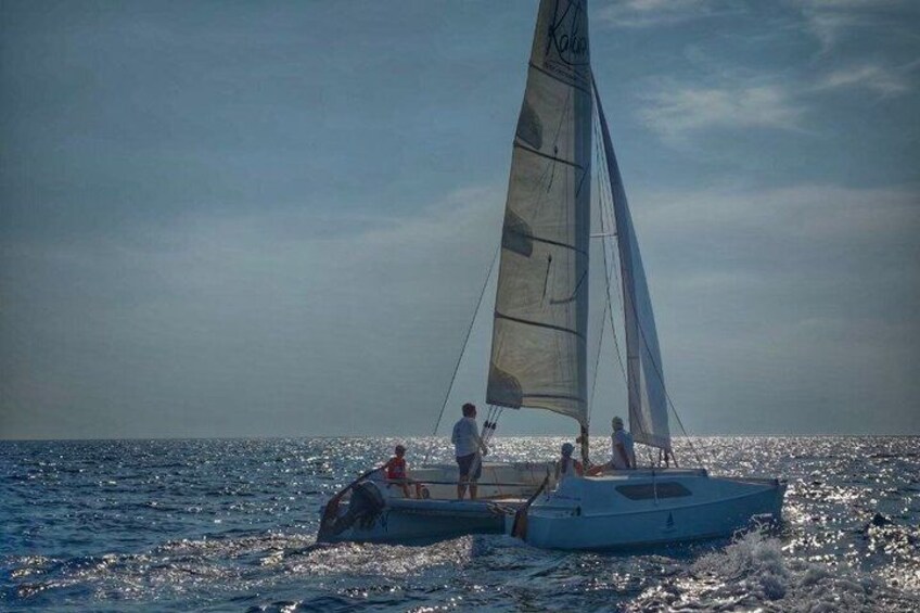 Porto Cesareo Lesson Adventure Tour Catamaran sailing 2