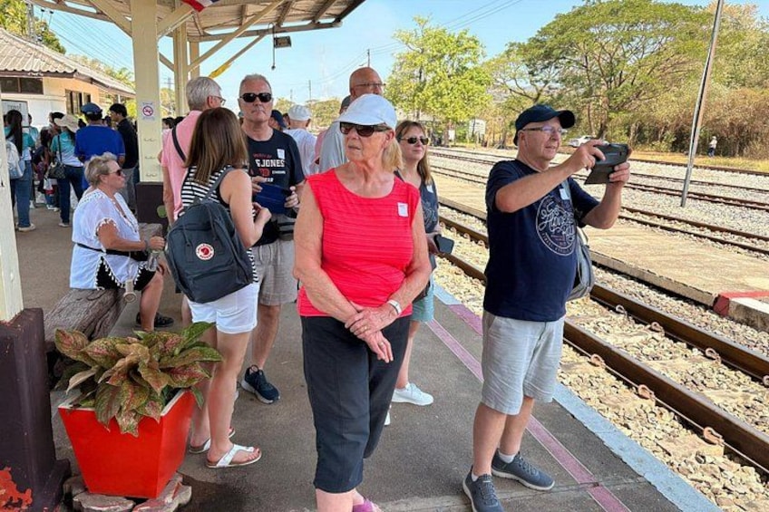 Kanchanaburi River Kwai, Death Railway, Erawan Waterfalls Tour 3