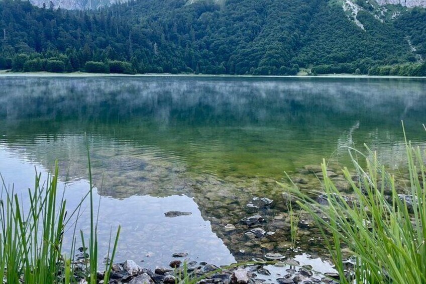 Hike and Wild Swim at Trnovacko Lake Montenegro 4