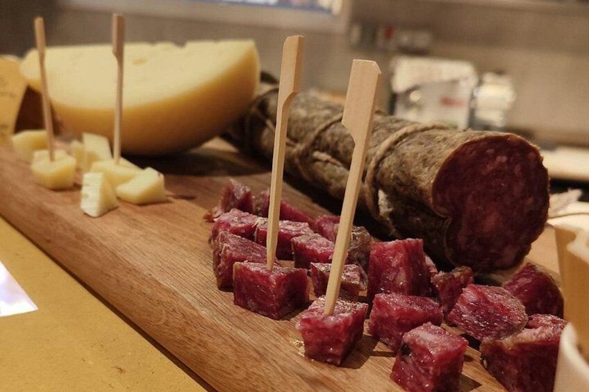 Remove salami and cheese 2