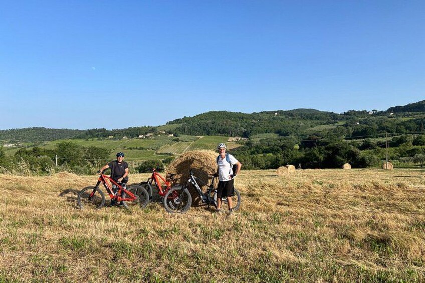 E-bike tour Montepulciano and Val d’Orcia with Guide 2