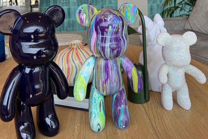 Fluid Art Workshop – Unique Figures in Alicante 1