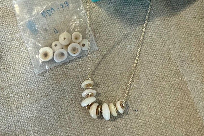 The famous Maui Mona Lisa luxury puka shell necklace. 14K gf and authentic Maui puka shells. Or select Sterling silver. 4