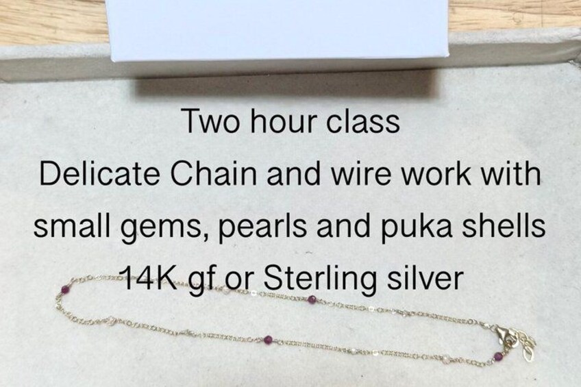 Maui Jewelry Making Class with Puka Shells and Pearls 3
