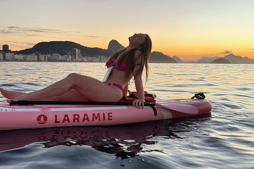 SUP at sunrise in Copacabana, live the river in a new way 5