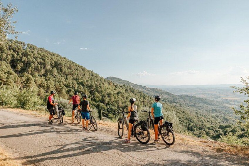 Cortona - Sunset eBike Ride Around the Village + Pizza Tasting 5