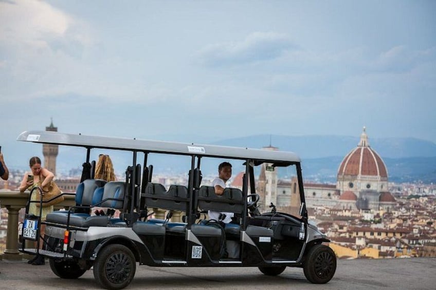 Private Florence Golf Cart Tour with Piazzale Michelangelo 3