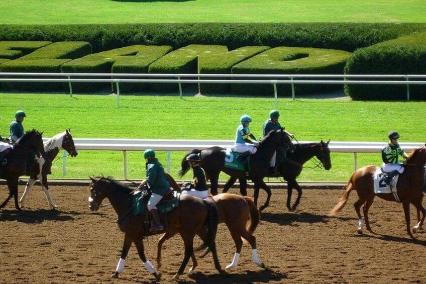B&C horseback riding, Keeneland or Churchill Down Racetrack. 1