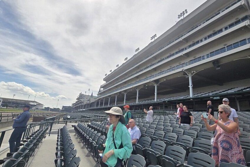 B&C horseback riding, Keeneland or Churchill Down Racetrack. 2