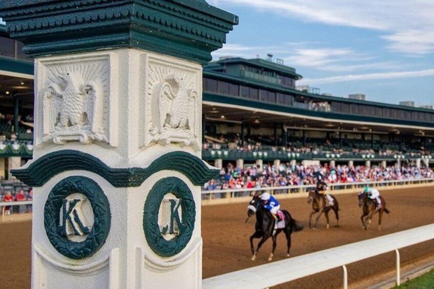 B&C horseback riding, Keeneland or Churchill Down Racetrack. 2